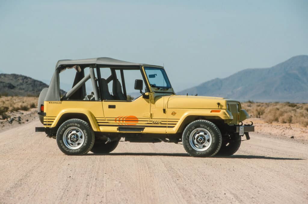 Jeep Islanders came in yellow too!